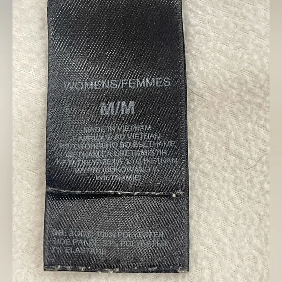 The North Face Women’s Fleece Zip Jacket | Full Zip | Light Gray | Size M - Picture 5 of 6